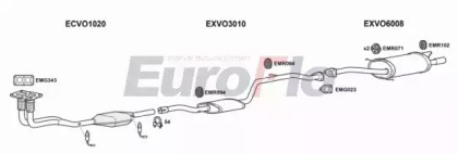 Система выпуска ОГ EuroFlo VOV4016 3004